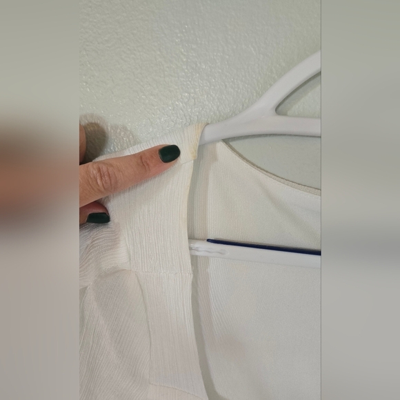 Altr'd State White Keyhole Dress Size Large - Picture 8 of 8